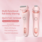 2-in-1 Hair Removal Epilator USB Trimmer for Women Body