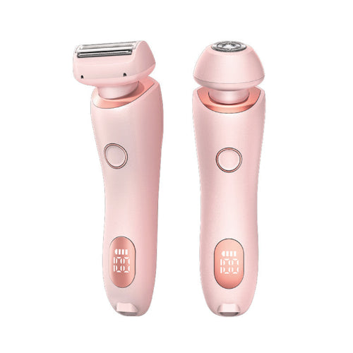 2-in-1 Hair Removal Epilator USB Trimmer for Women Body