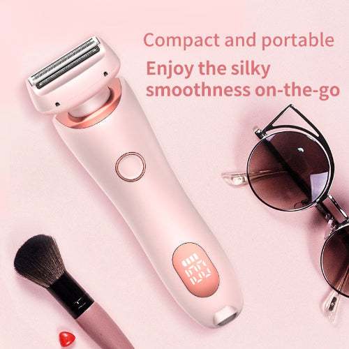 2-in-1 Hair Removal Epilator USB Trimmer for Women Body