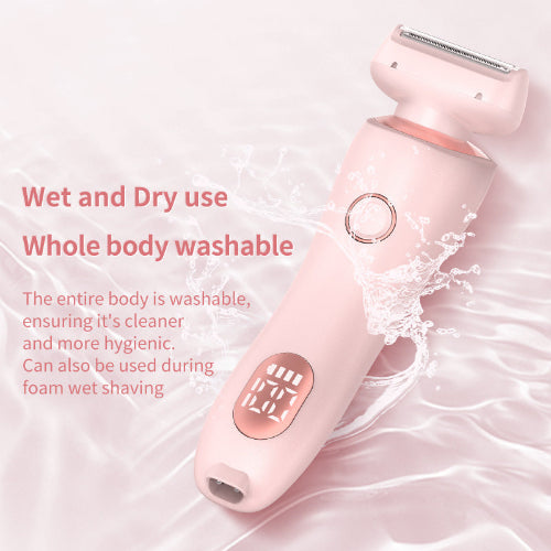 2-in-1 Hair Removal Epilator USB Trimmer for Women Body