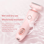 2-in-1 Hair Removal Epilator USB Trimmer for Women Body