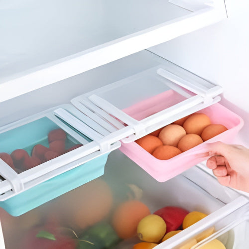 Refrigerator Storage Box Food Organizer BPA Free Stackable X