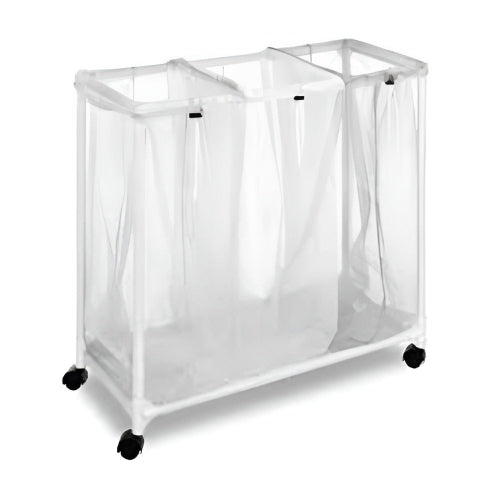 Laundry Basket with Clothing Sorter Foldable Large Capacity-