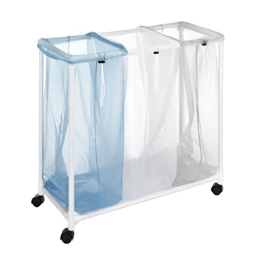 Laundry Basket with Clothing Sorter Foldable Large Capacity-