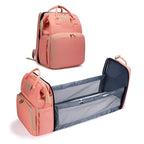 Baby Foldable Backpack Lightweight Travel Storage Diaper Bag