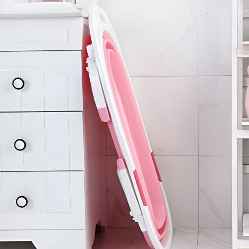 Foldable Baby Bath Tub Portable Non Slip Infant Bathtub Safe