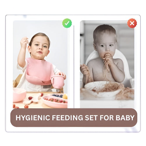 Silicone Baby Cutlery Set BPA Free Soft Feeding Utensils New