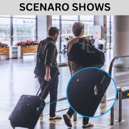 Golden Fox Fingerprint Padlock Smart Keyless USB Lock Secure