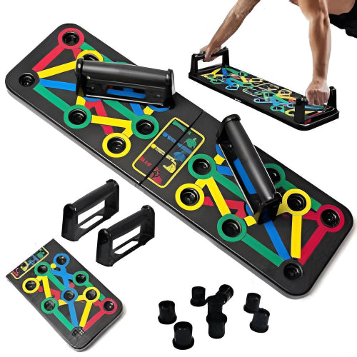 Push-Up Board Home Fitness Strength Training Exercise Tool