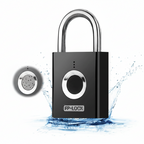 Golden Fox Fingerprint Padlock Smart Keyless USB Lock Secure