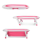 Foldable Baby Bath Tub Portable Non Slip Infant Bathtub Safe