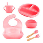Silicone Baby Cutlery Set BPA Free Soft Feeding Utensils New
