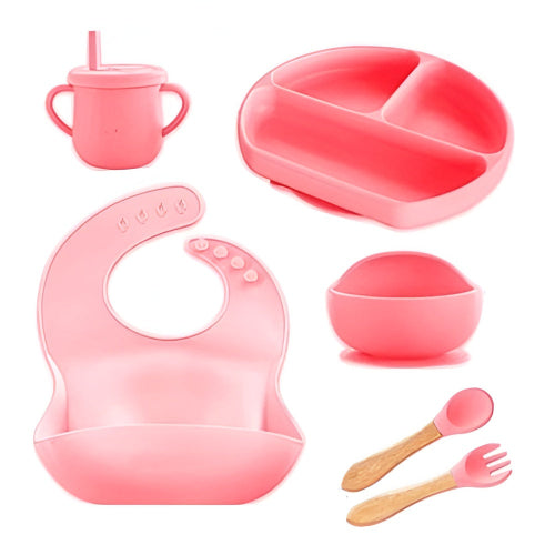 Silicone Baby Cutlery Set BPA Free Soft Feeding Utensils New