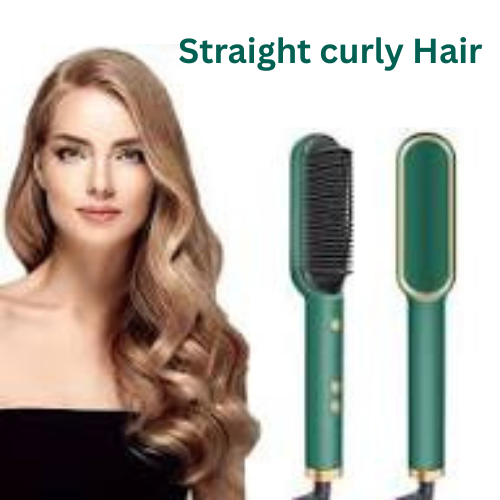 Hair Straightener Comb – Fast Heating Smooth Styling Tool