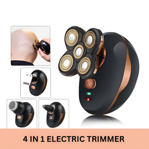 5-in-1 4D Electric Shaver Beard Trimmer Hair Cutting Tool