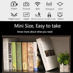 A9 Mini Wireless Security Camera HD Night Vision Motion Cam