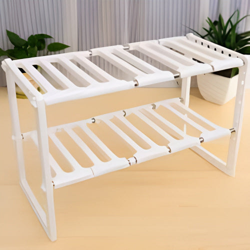 Cabinet Organizer Rack Kitchen Storage Shelf Space Saver