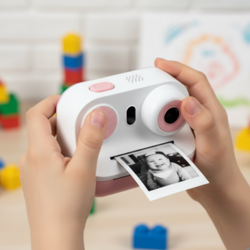 Instant Print Camera HD Digital Thermal Photo Camera Kids Toy