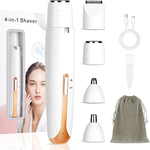 4-in-1 Multi-Functional Hair Trimmer for Men & Women Pro Kit