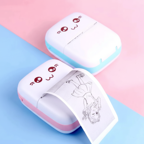 Portable Mini Pocket Bluetooth Thermal Printer Wireless Mini