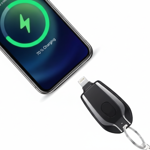 Emergency Portable Keychain Charger Mini Power Bank USB