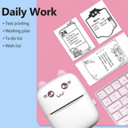 Portable Mini Pocket Bluetooth Thermal Printer Wireless Mini