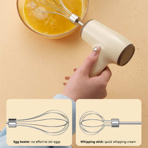 2 In 1 Electric Garlic Chopper USB Rechargeable Kitchen Tool